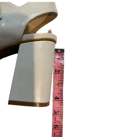 Journee Collection Womens Akeely Foam Mid Heel Platform Sandals Sz 9.5 Note Flaw - Picture 12 of 16